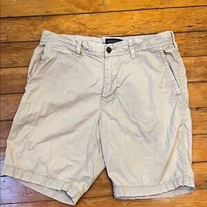 American Eagle Next Level Flex Mens Slim Khaki Shorts